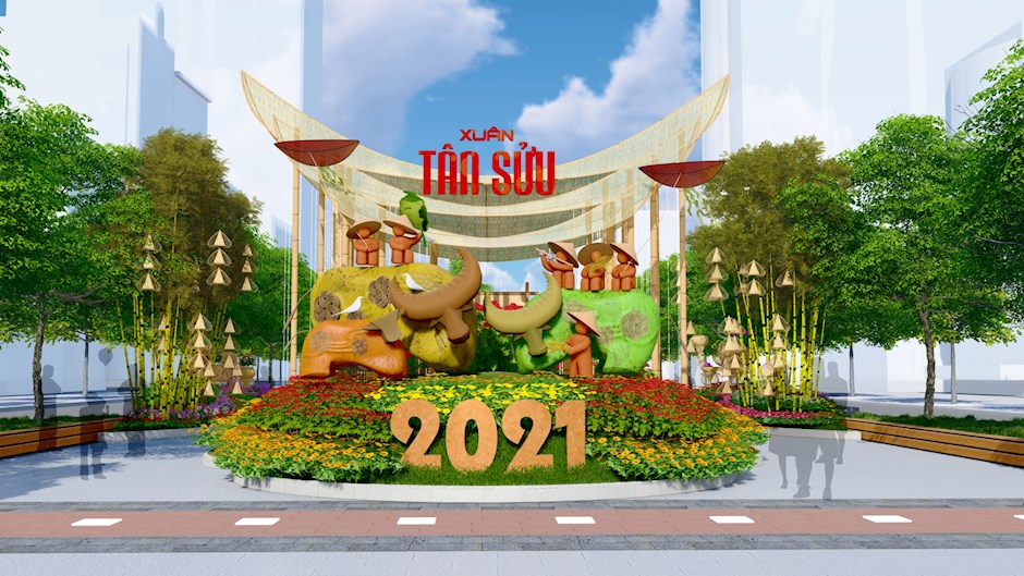 Nguyen Hue Flower Street uploaded online for first time